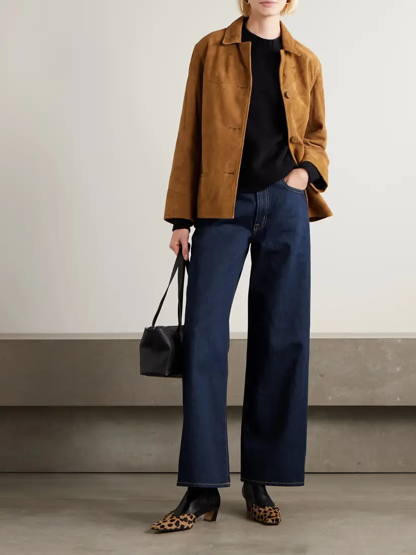 SLVRLAKE Selena Mid-rise Wide-leg Jeans | Thumbnail 2