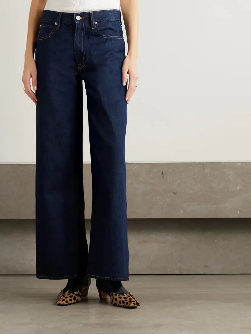 SLVRLAKE Selena Mid-rise Wide-leg Jeans | Thumbnail 3