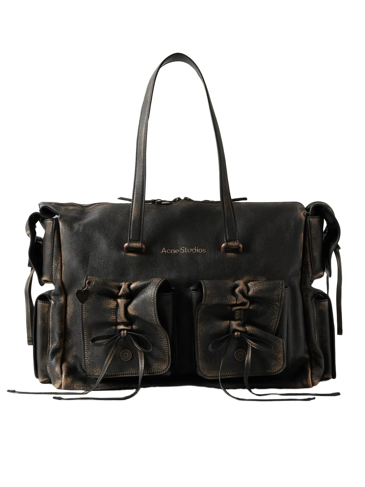 Distressed Leather Shoulder Bag Distressed Leather Shoulder Bag