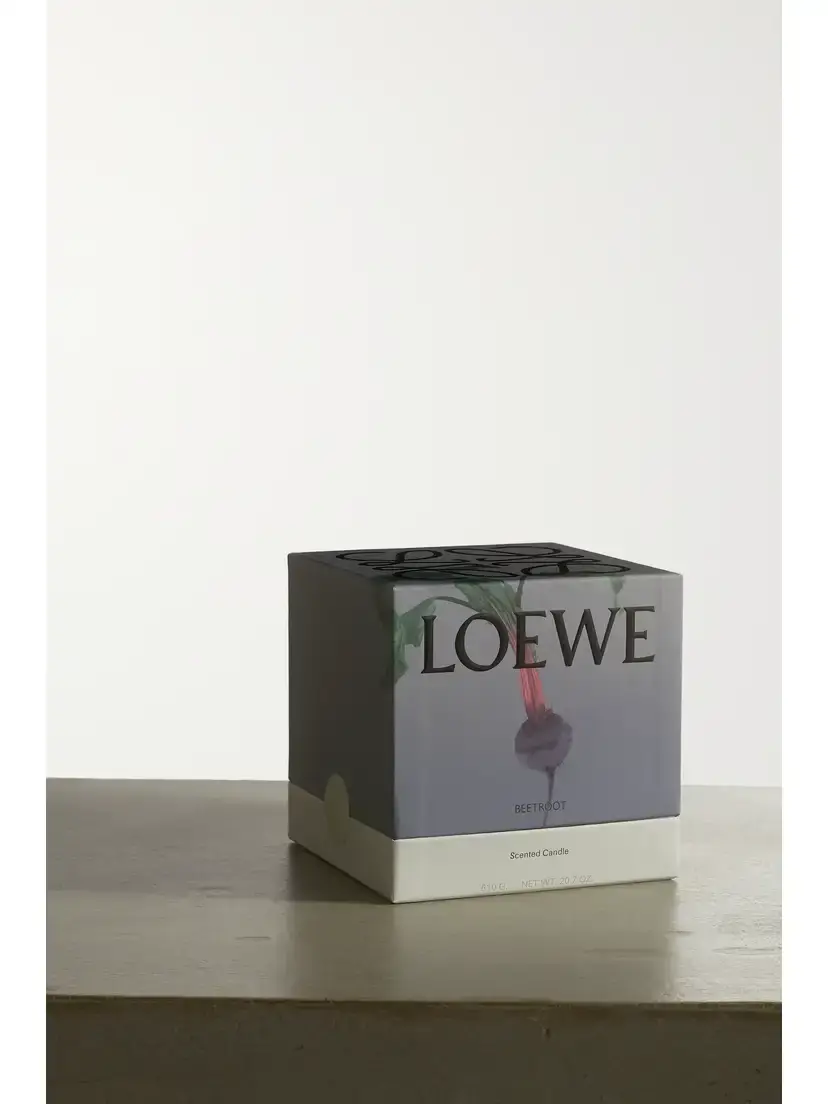 LOEWE PERFUMES Beetroot Medium Scented Candle, 610g | Thumbnail 4