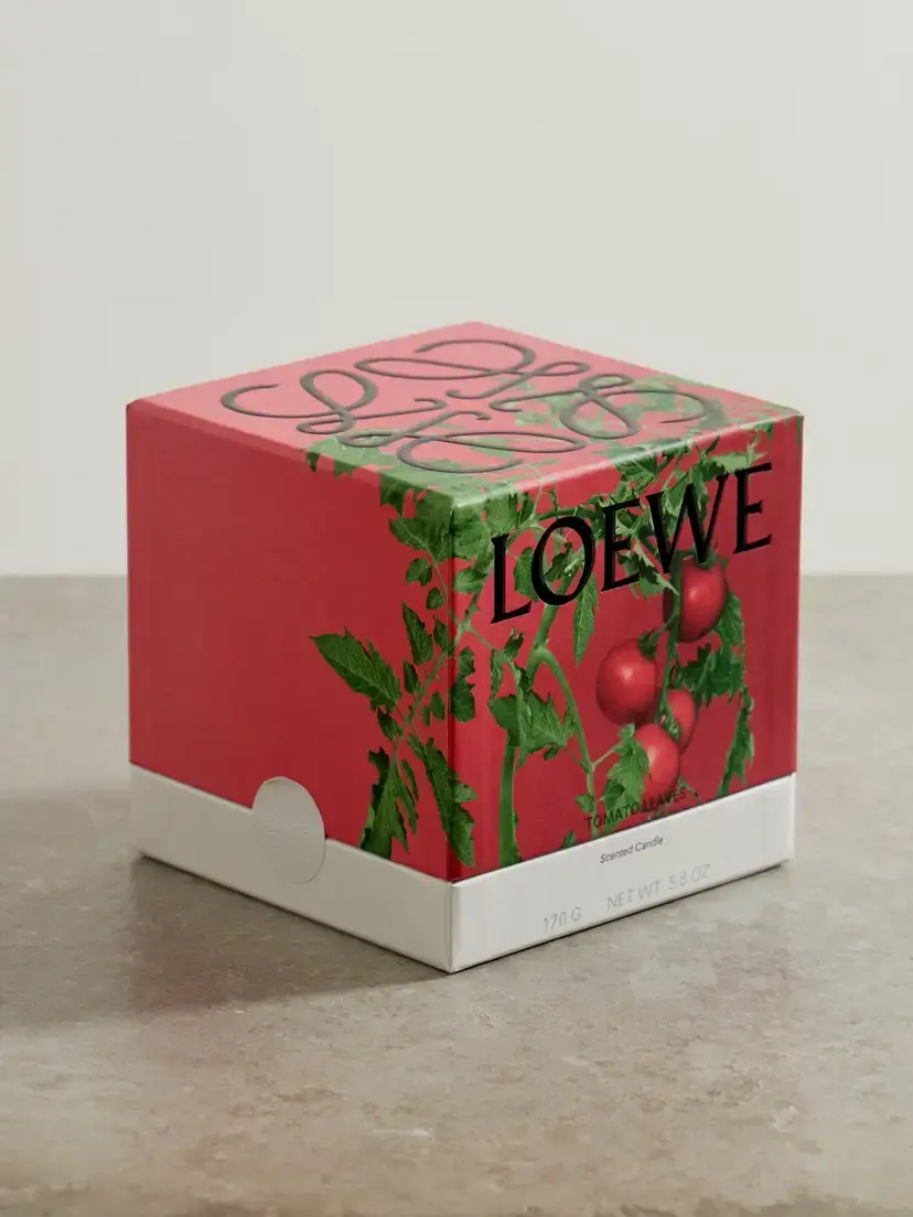 LOEWE PERFUMES Tomato Leaves Small Scented Candle, 170g | Thumbnail 3