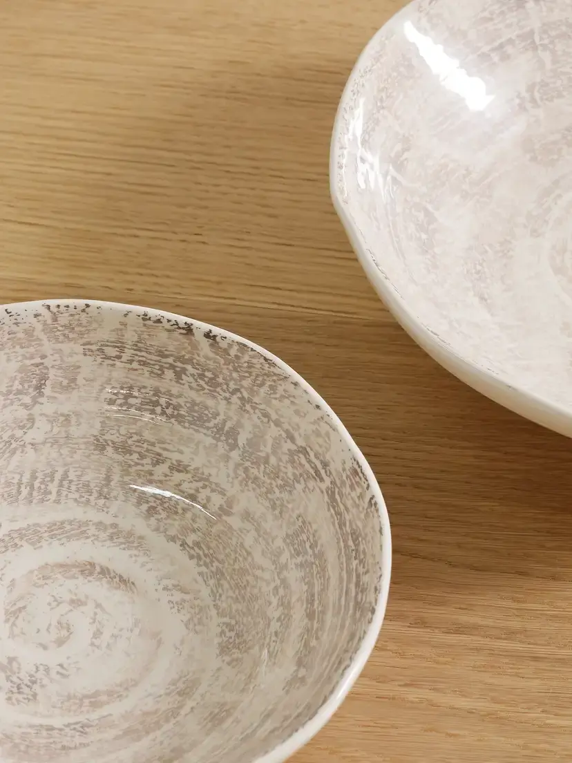 Brunello Cucinelli Set Of Two Glazed Ceramic Bowls | Thumbnail 3 Brunello Cucinelli Set Of Two Glazed Ceramic Bowls | Thumbnail 3