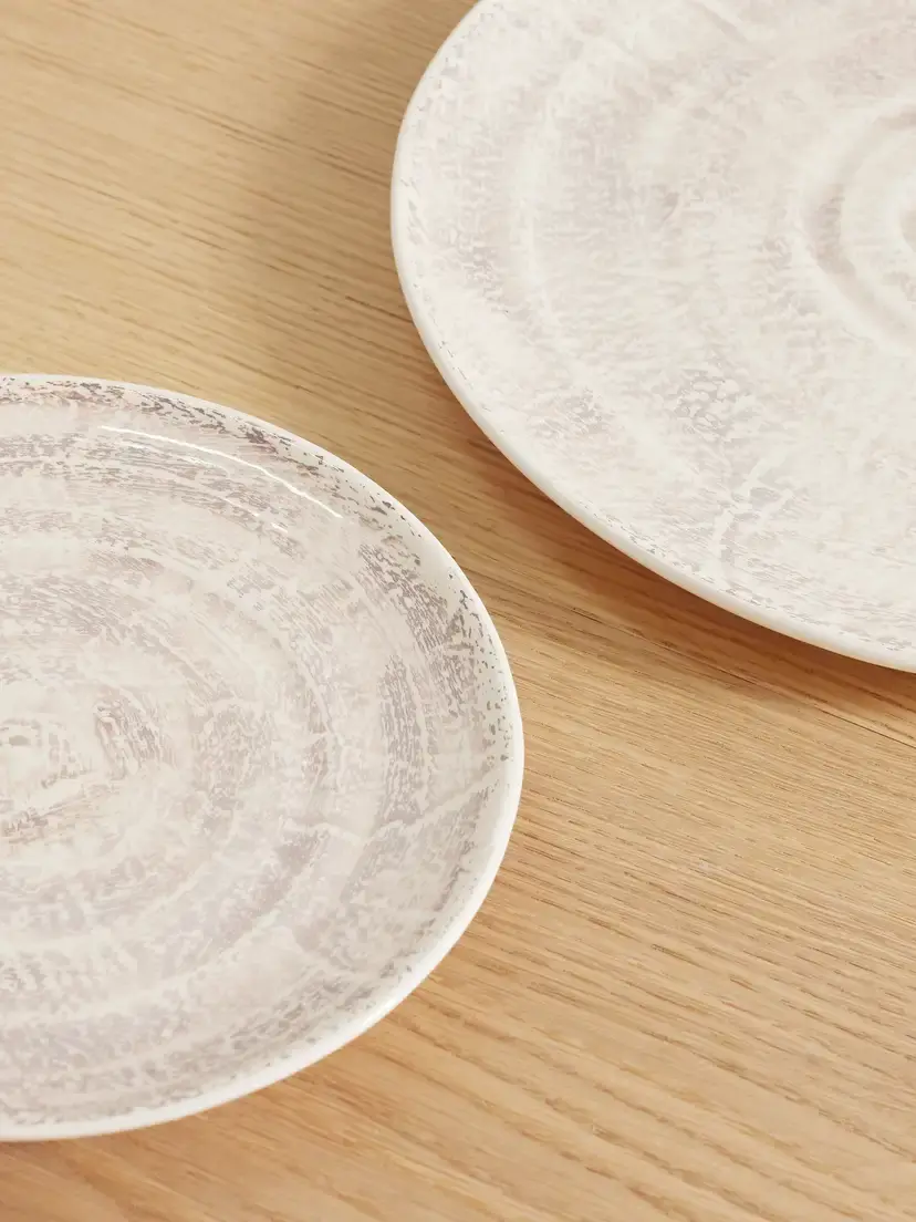 Brunello Cucinelli Set Of Two Glazed Ceramic Plates | Thumbnail 3 Brunello Cucinelli Set Of Two Glazed Ceramic Plates | Thumbnail 3