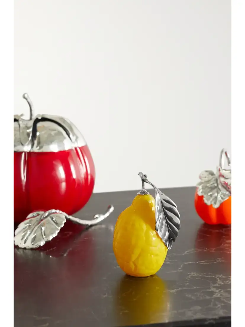 Buccellati Lemon Sterling Silver And Glass Table Marker | Thumbnail 2 Buccellati Lemon Sterling Silver And Glass Table Marker | Thumbnail 2