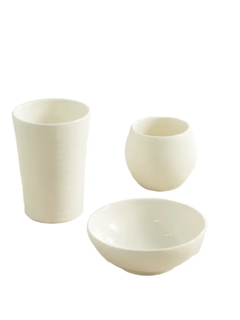Brunello Cucinelli Set Of Three Ceramic Bowls | Image 1 Brunello Cucinelli Set Of Three Ceramic Bowls | Image 1