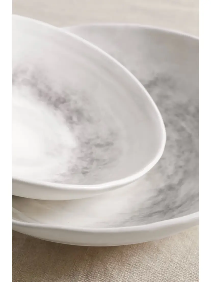 Brunello Cucinelli Set Of Two Glazed Ceramic Bowls | Thumbnail 4 Brunello Cucinelli Set Of Two Glazed Ceramic Bowls | Thumbnail 4