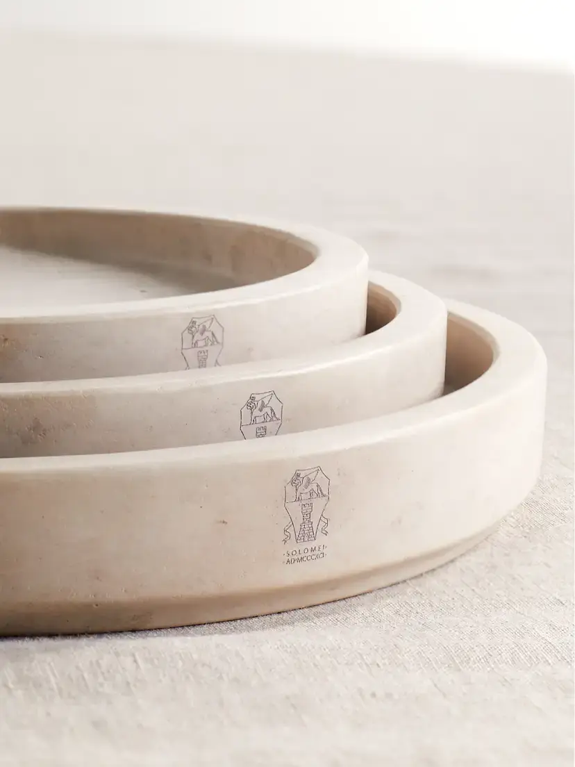 Brunello Cucinelli Set Of Three Stone Plates | Thumbnail 3