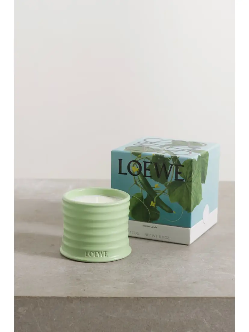 LOEWE PERFUMES Cucumber Small Scented Candle, 170g | Thumbnail 3