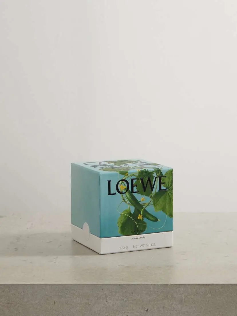 LOEWE PERFUMES Cucumber Small Scented Candle, 170g | Thumbnail 5