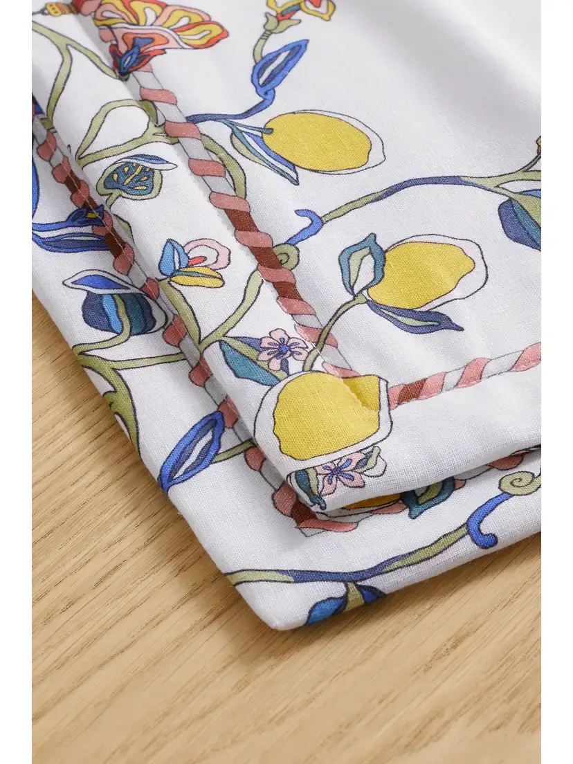 La DoubleJ Set Of Two Printed Linen Placemats | Thumbnail 3 La DoubleJ Set Of Two Printed Linen Placemats | Thumbnail 3