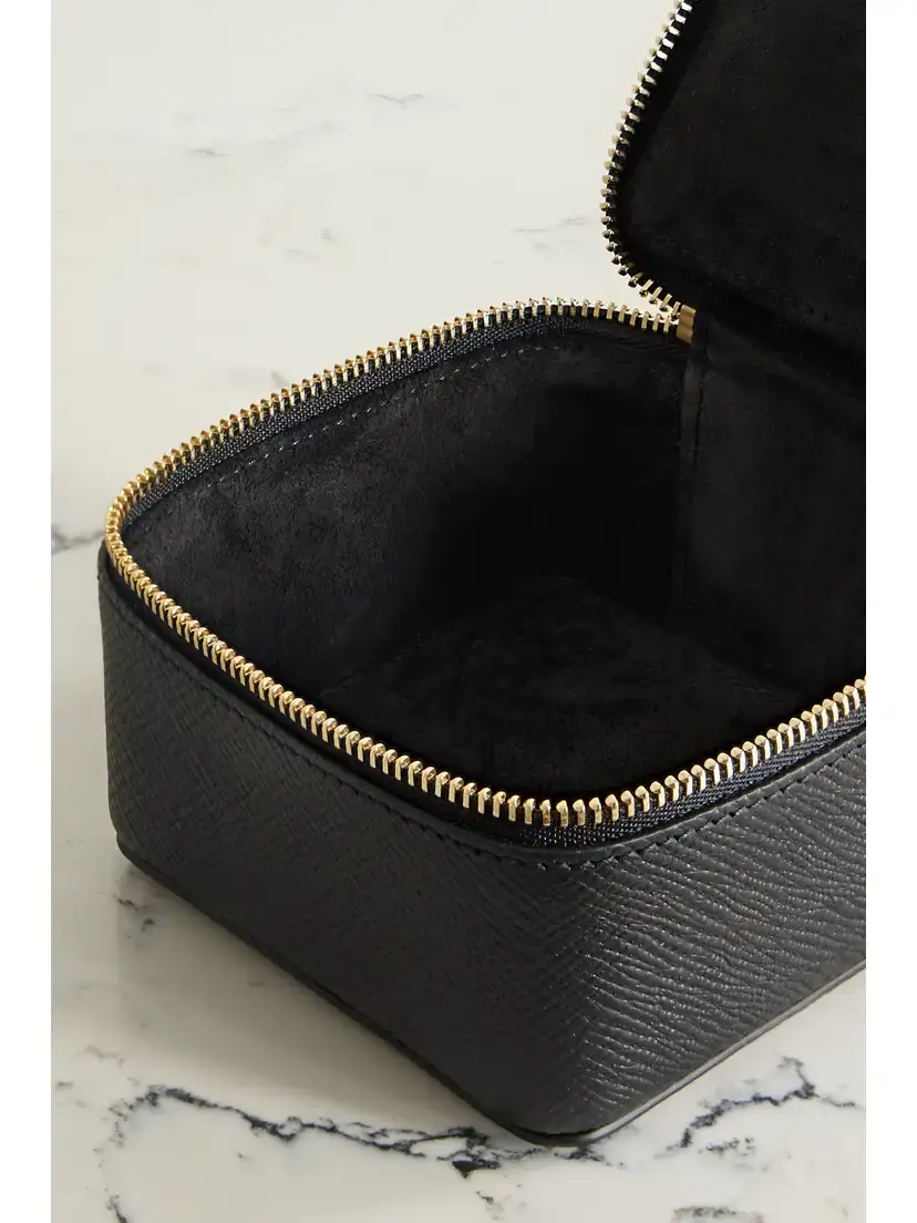 Smythson Panama Textured-leather Trinket Case | Thumbnail 3