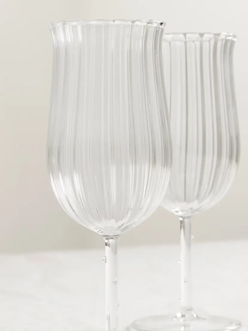 Sophie Lou Jacobsen Tulip Set Of Four Wine Glasses | Thumbnail 3