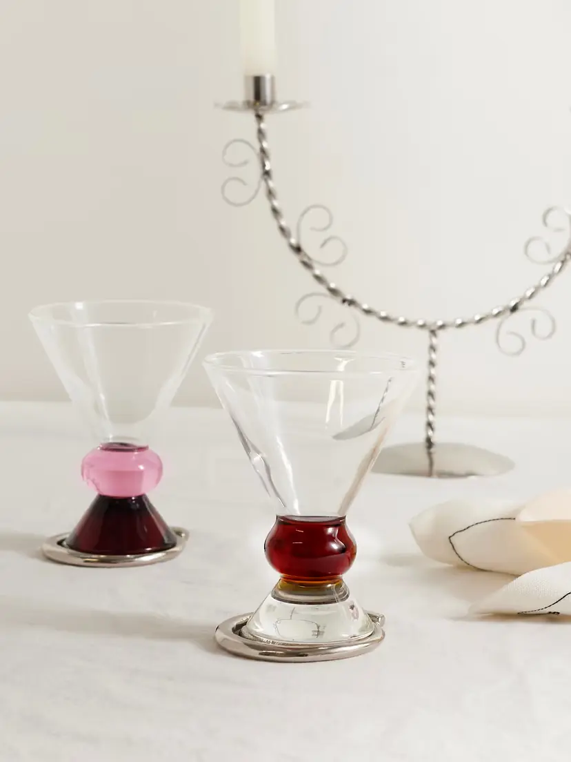 Sophie Lou Jacobsen + Ghia Totem Set Of Four Glass Cups | Thumbnail 2 Sophie Lou Jacobsen + Ghia Totem Set Of Four Glass Cups | Thumbnail 2