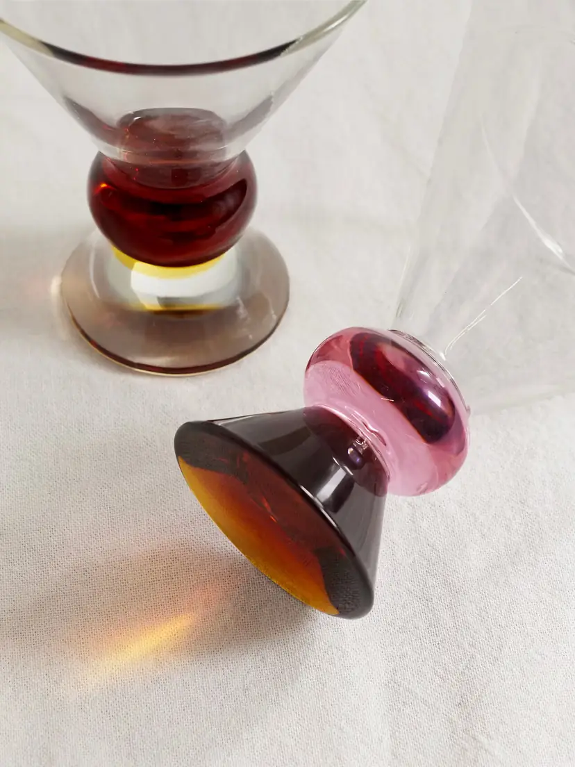 Sophie Lou Jacobsen + Ghia Totem Set Of Four Glass Cups | Thumbnail 3 Sophie Lou Jacobsen + Ghia Totem Set Of Four Glass Cups | Thumbnail 3