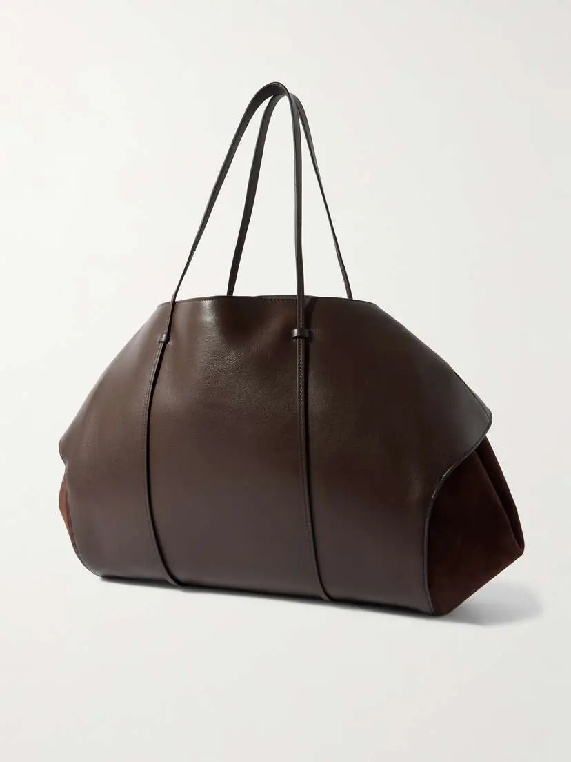 NEOUS Berenices Suede And Leather Shoulder Bag | Thumbnail 3