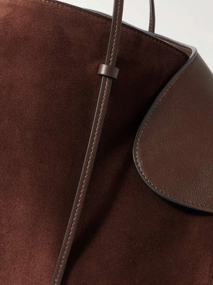 NEOUS Berenices Suede And Leather Shoulder Bag | Thumbnail 4