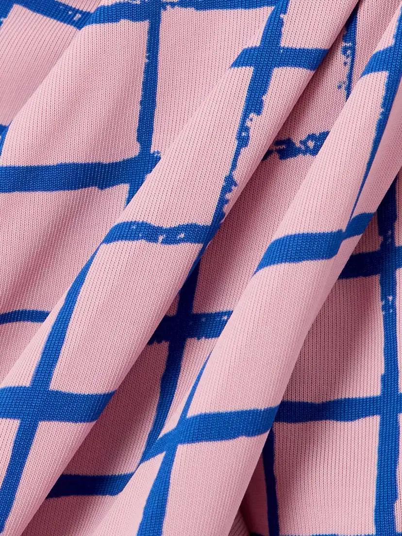 Dries Van Noten Checked Stretch-jersey Wrap-effect Midi Skirt | Thumbnail 5