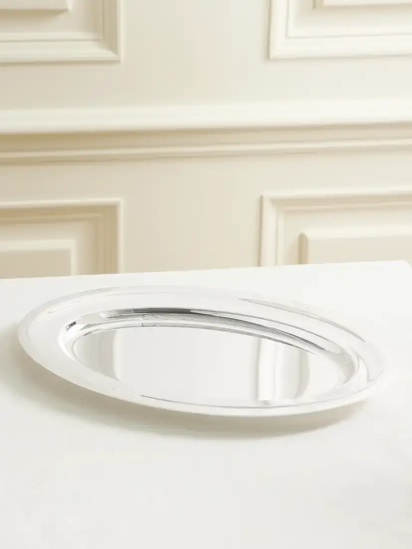 Christofle Albi Silver-plated Platter | Image 1 Christofle Albi Silver-plated Platter | Image 1