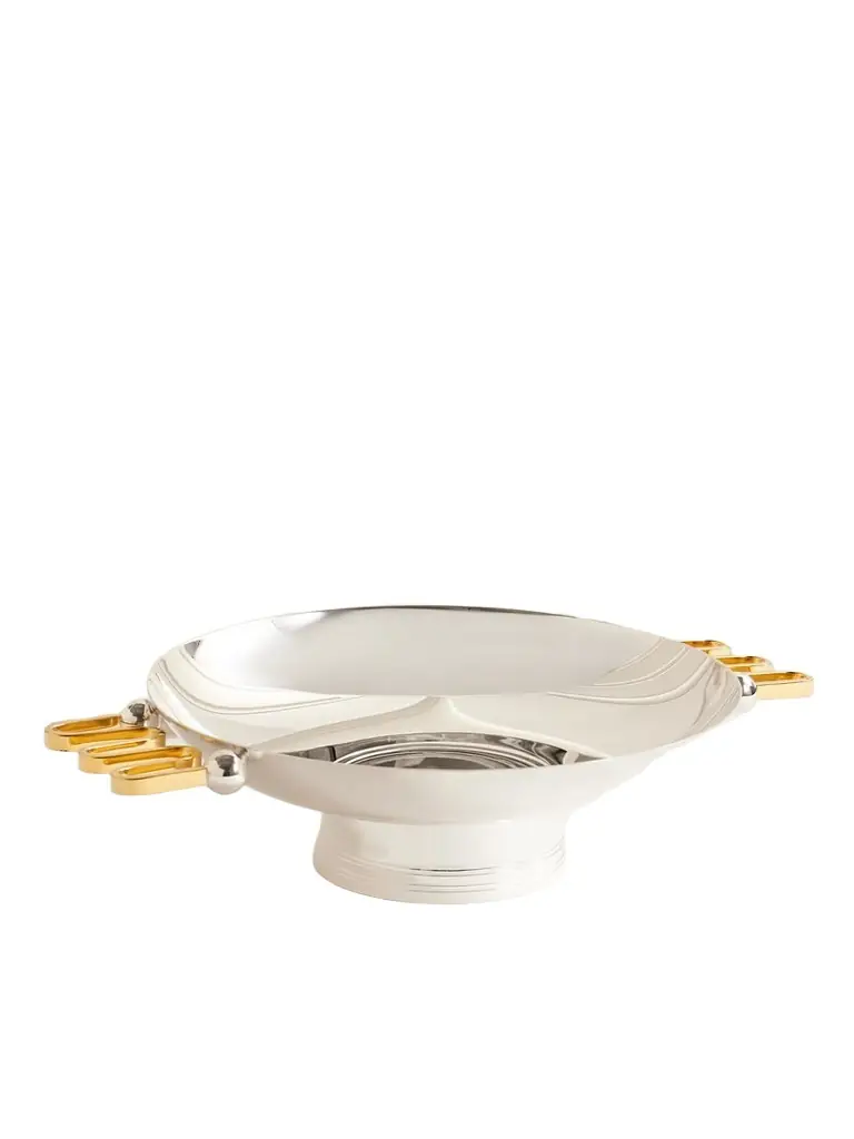 Christofle Silver-plated And Gold-tone Bowl