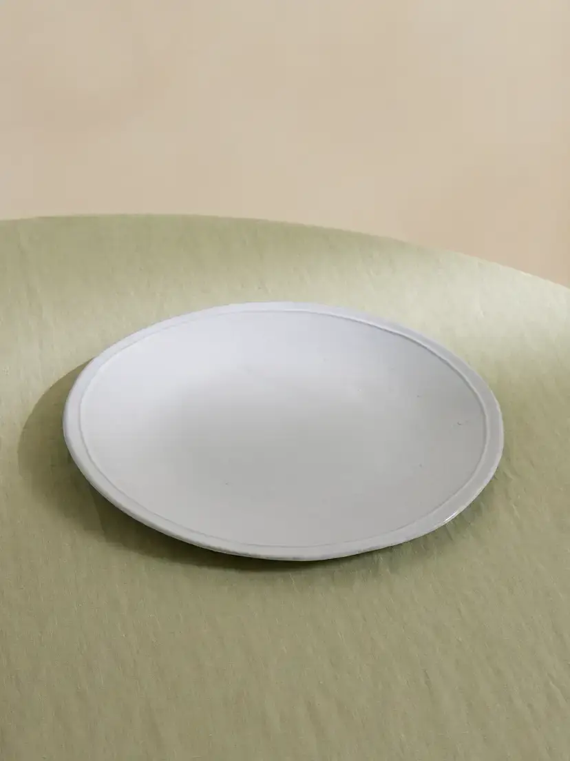 Astier De Villatte Simple Ceramic Dinner Plate | Image 1 Astier De Villatte Simple Ceramic Dinner Plate | Image 1