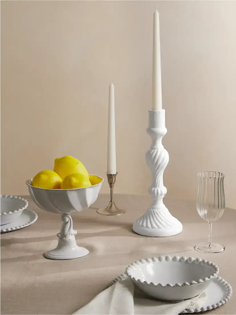 Astier De Villatte Peggy Ceramic Candlestick | Thumbnail 2 Astier De Villatte Peggy Ceramic Candlestick | Thumbnail 2