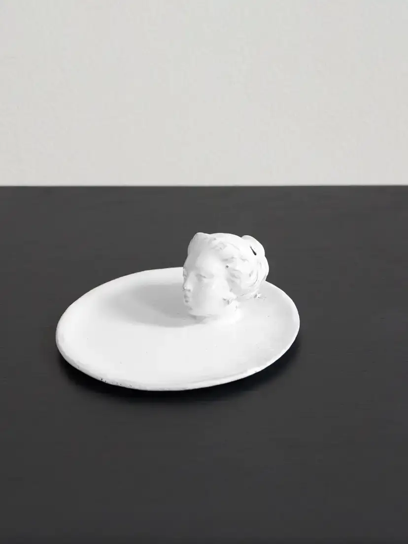 Astier De Villatte Antoinette Ceramic Incense Holder | Image 1 Astier De Villatte Antoinette Ceramic Incense Holder | Image 1