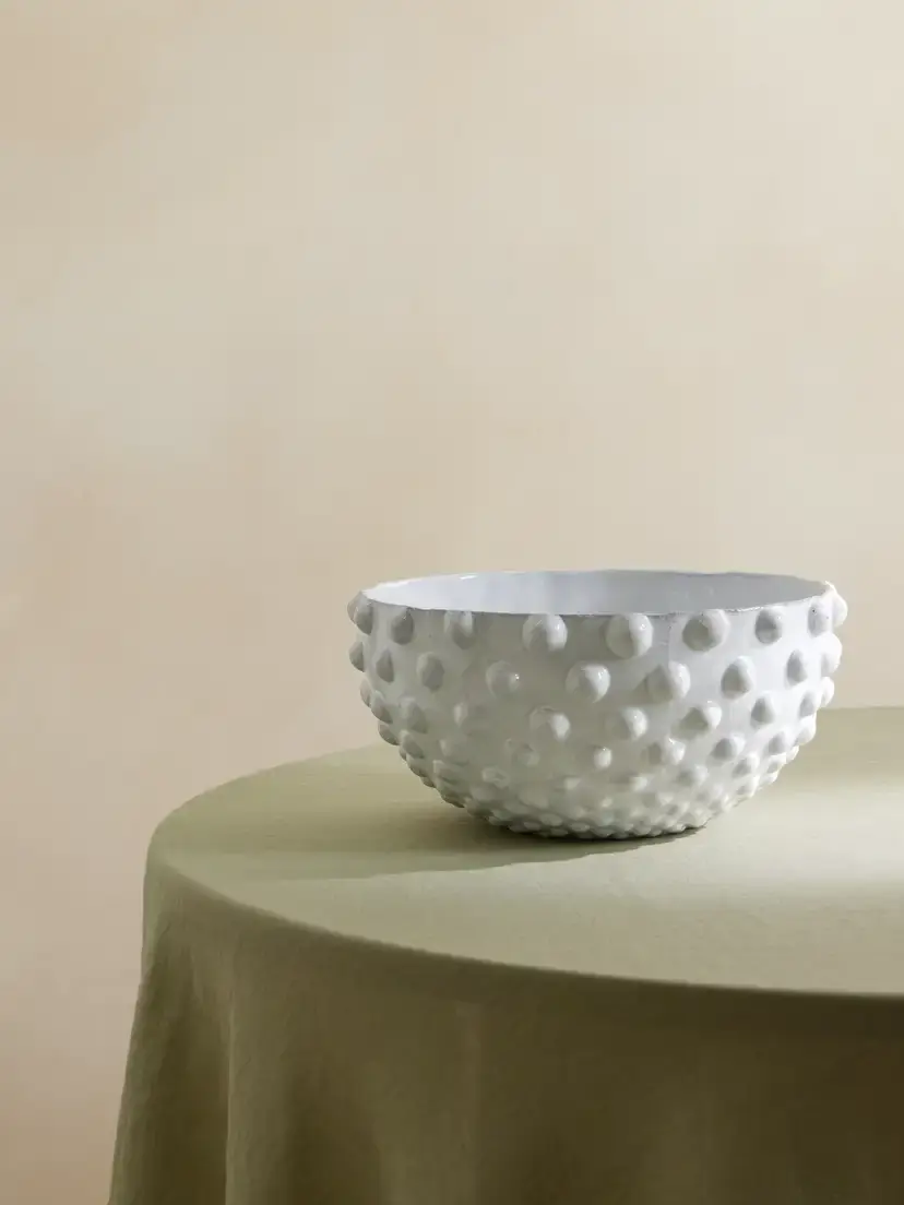 Astier De Villatte Adélaïde Large Ceramic Salad Bowl | Image 1 Astier De Villatte Adélaïde Large Ceramic Salad Bowl | Image 1