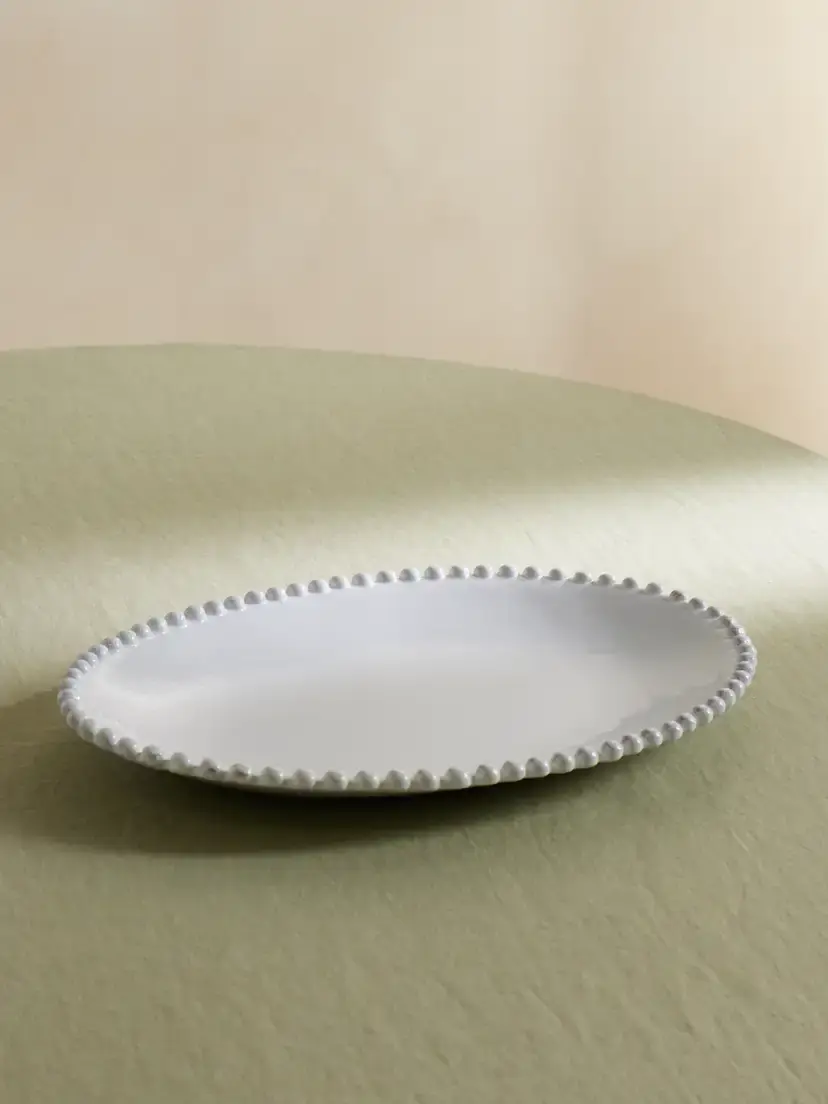 Astier De Villatte Adelaide Large Ceramic Platter | Image 1 Astier De Villatte Adelaide Large Ceramic Platter | Image 1