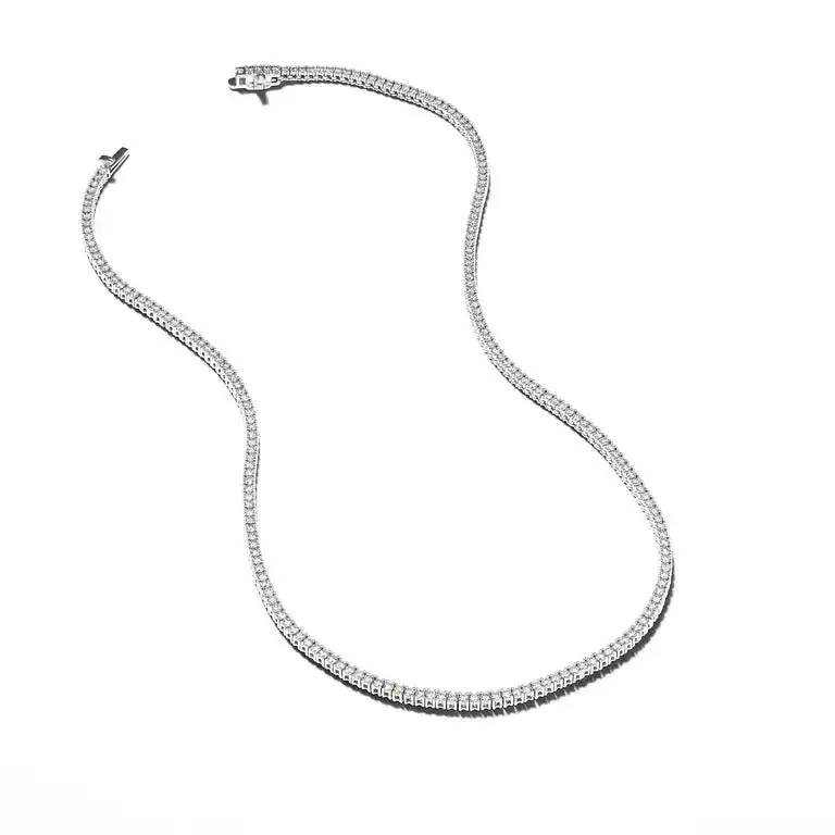 Stephanie Gottlieb Petite Diamond Tennis Necklace | Thumbnail 4 Stephanie Gottlieb Petite Diamond Tennis Necklace | Thumbnail 4