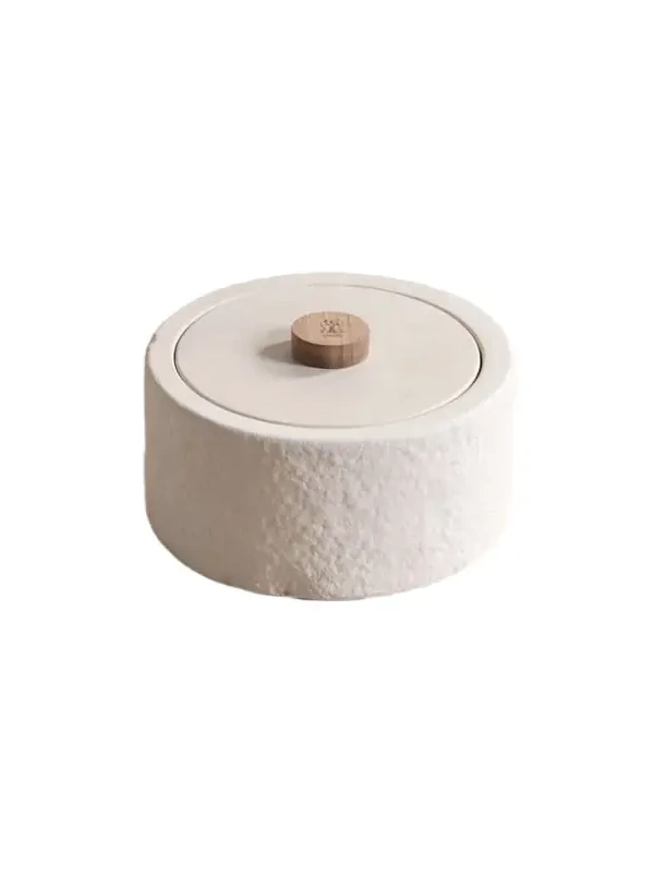 Brunello Cucinelli Walnut Wood And Stone Box - Neutrals