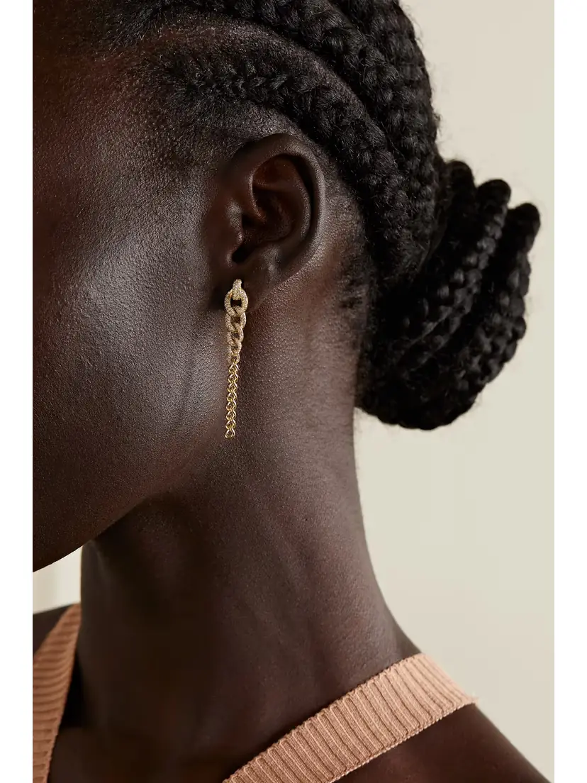 SHAY Convertible 18-karat Gold Diamond Earrings | Thumbnail 2