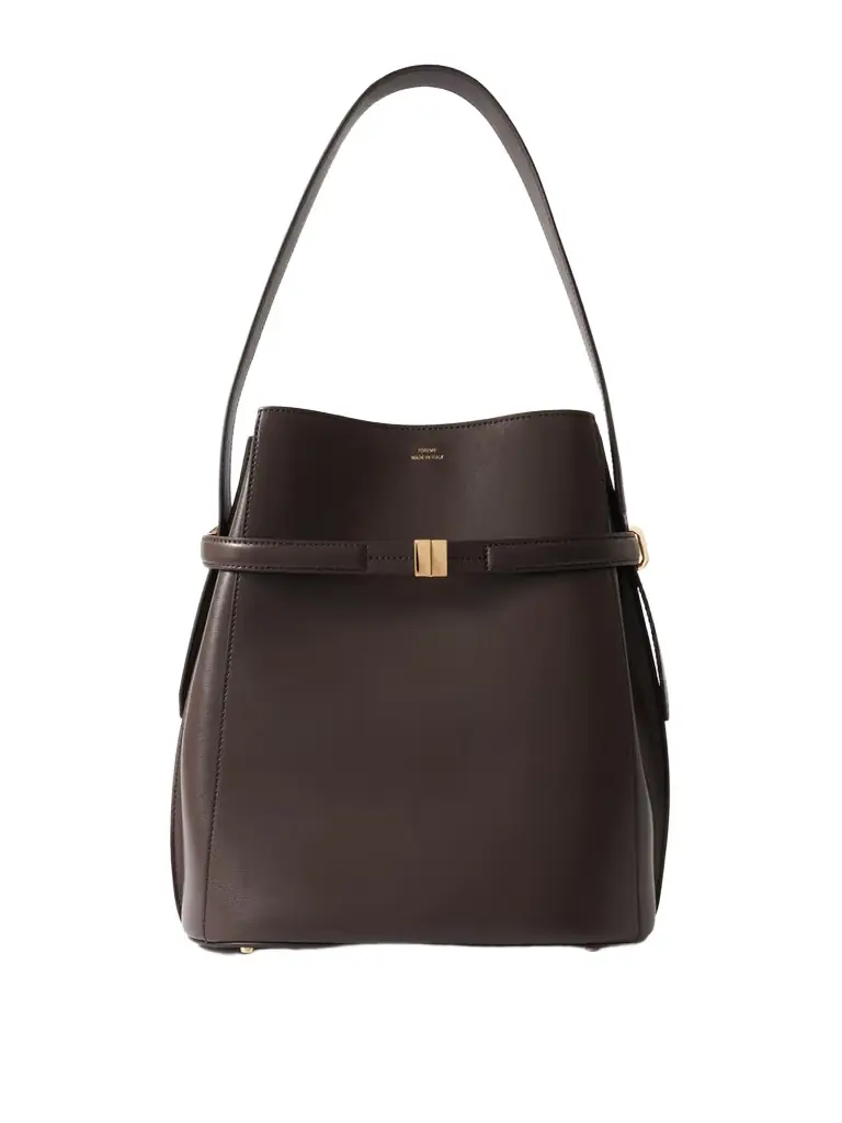 TOTEME Belted Leather Tote | Image 1 TOTEME Belted Leather Tote | Image 1