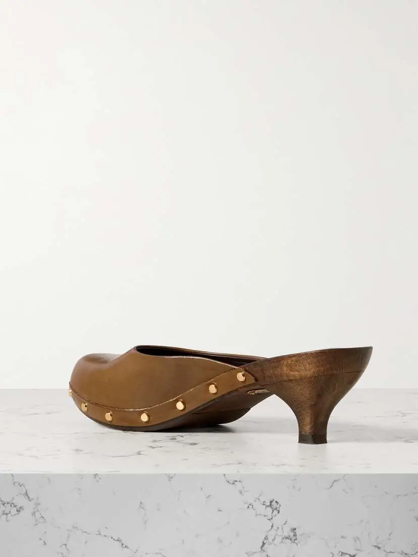 Chloé Judith Studded Leather Mules - IT36 | Thumbnail 3 Chloé Judith Studded Leather Mules - IT36 | Thumbnail 3