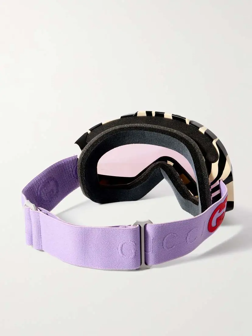 Gucci Eyewear Zebra-print Mirrored Ski Goggles | Thumbnail 3 Gucci Eyewear Zebra-print Mirrored Ski Goggles | Thumbnail 3