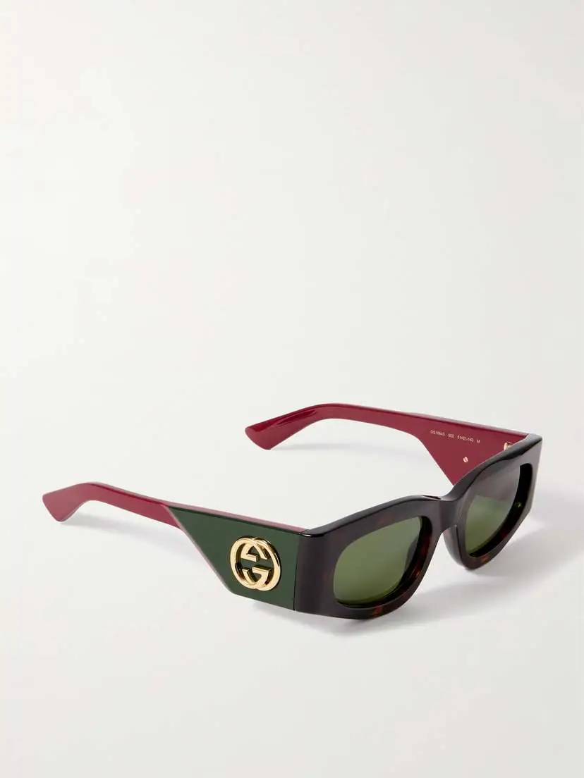 Gucci Eyewear Square-frame Tortoiseshell Acetate Sunglasses | Thumbnail 3 Gucci Eyewear Square-frame Tortoiseshell Acetate Sunglasses | Thumbnail 3