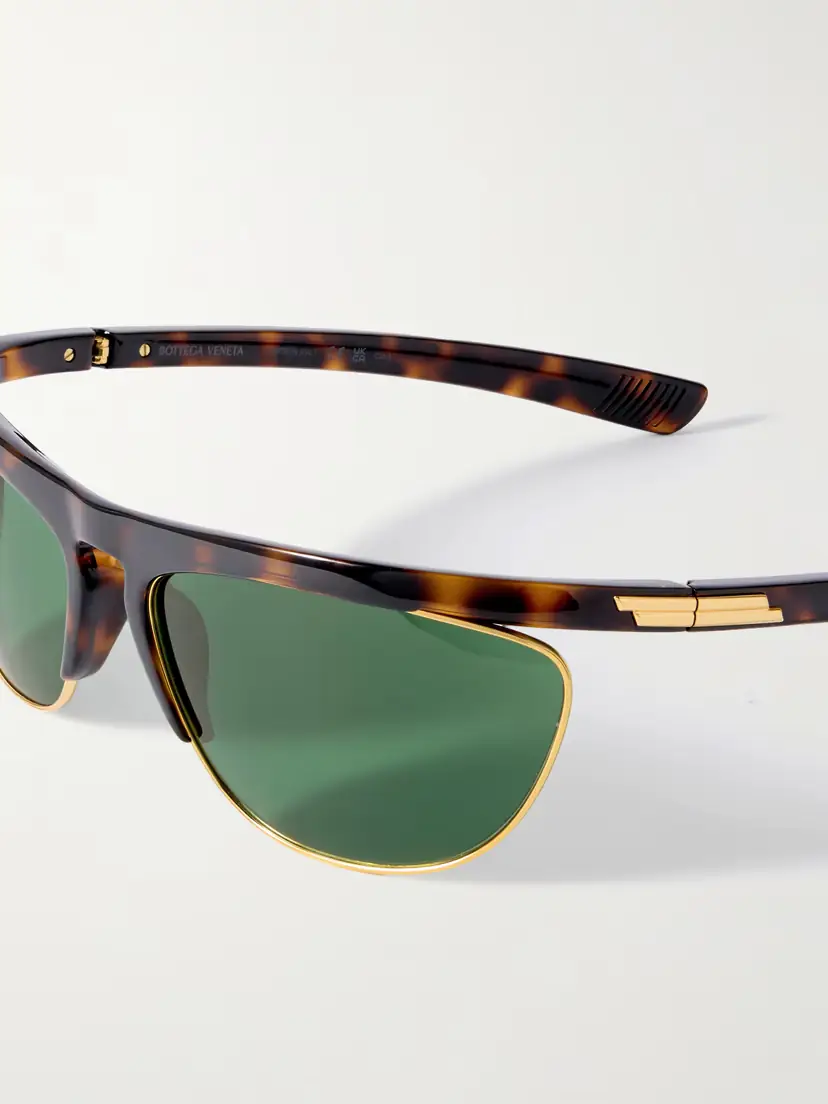 Bottega Veneta Eyewear Cat-eye Tortoiseshell Acetate And Gold-tone Sunglasses | Thumbnail 4 Bottega Veneta Eyewear Cat-eye Tortoiseshell Acetate And Gold-tone Sunglasses | Thumbnail 4
