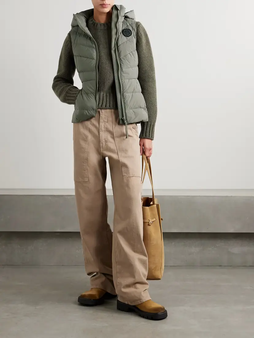 Canada Goose Clair Hooded Quilted Padded Shell Down Vest | Thumbnail 2 Canada Goose Clair Hooded Quilted Padded Shell Down Vest | Thumbnail 2