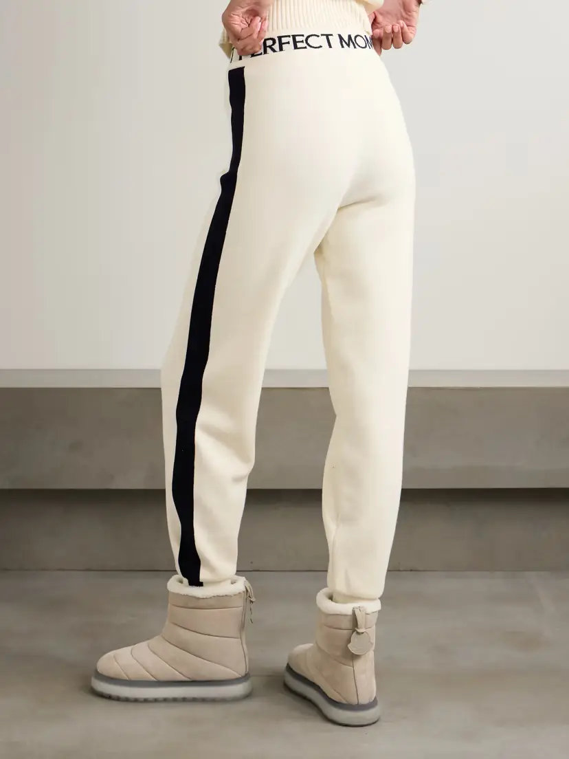Perfect Moment La Tour Intarsia Wool-blend Tapered Track Pants | Thumbnail 3 Perfect Moment La Tour Intarsia Wool-blend Tapered Track Pants | Thumbnail 3