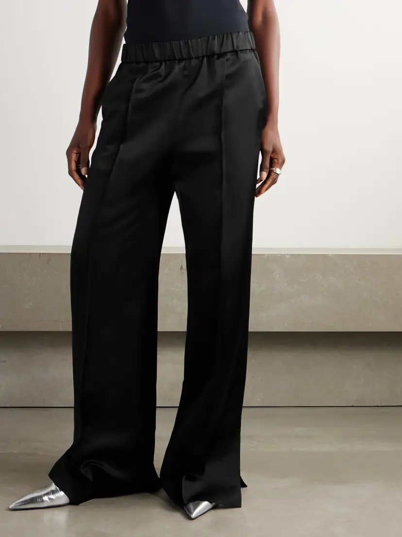 Jil Sander Satin Wide-leg Pants | Thumbnail 3