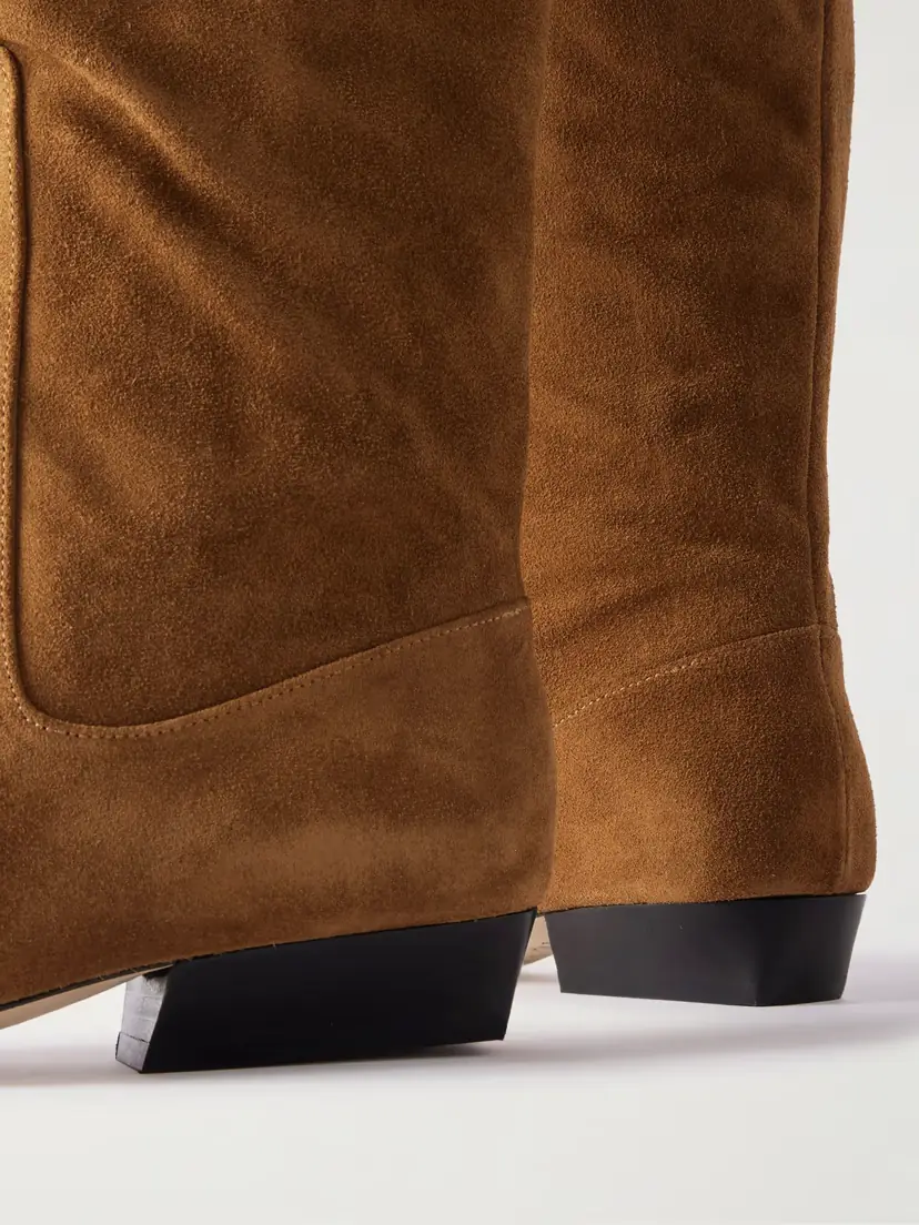 Staud Wally Suede Knee Boots | Thumbnail 4 Staud Wally Suede Knee Boots | Thumbnail 4