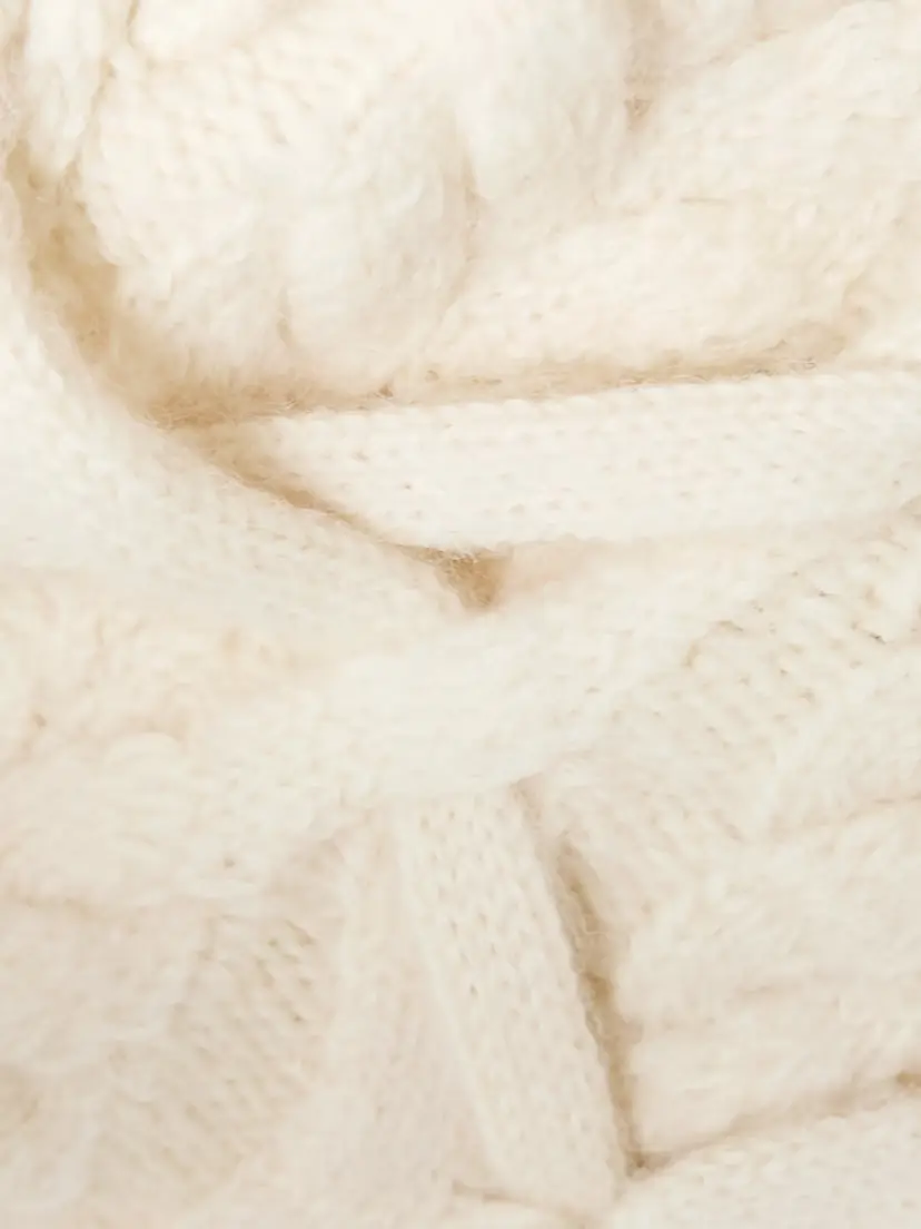 Isabel Marant Basiliane Cable-knit Wool-blend Sweater | Thumbnail 5