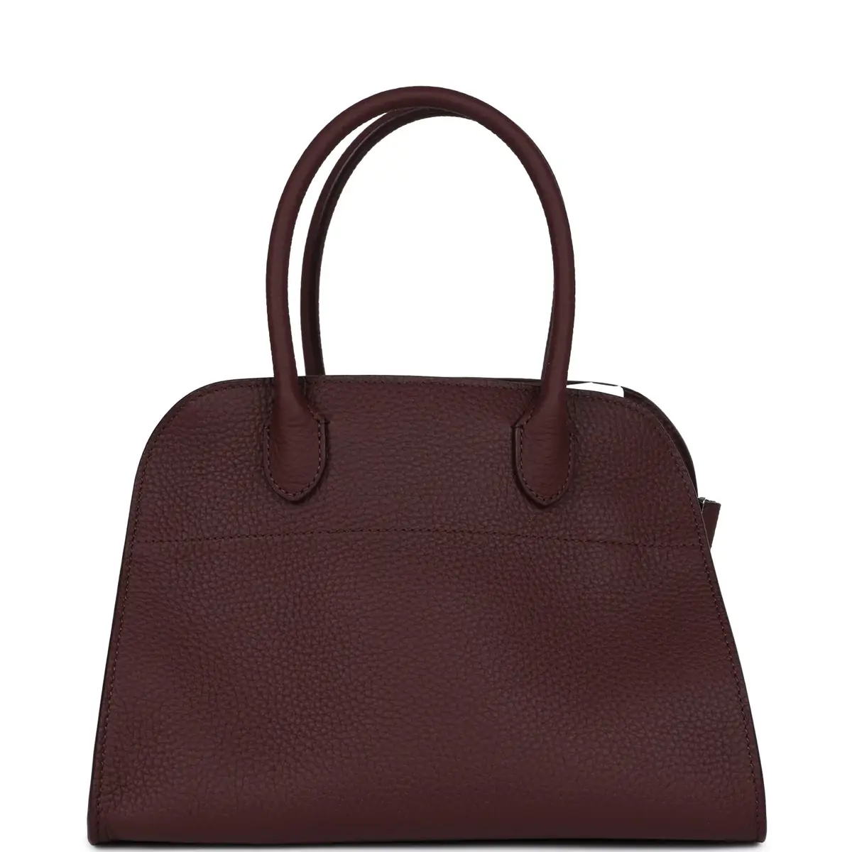 The Row The Row Soft Margaux 10 Bag Jam Grained Calfskin Silver Hardware | Thumbnail 5