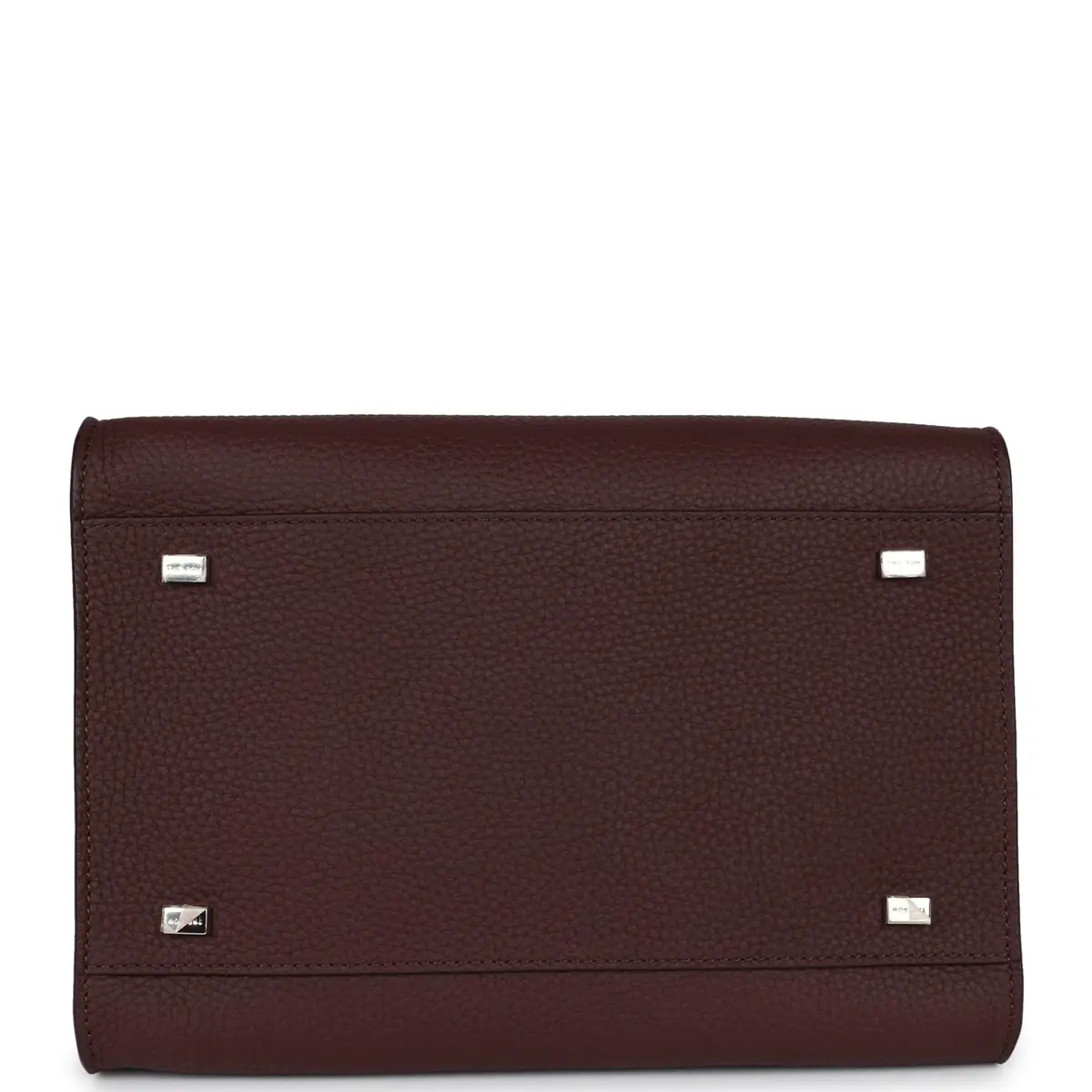 The Row The Row Soft Margaux 10 Bag Jam Grained Calfskin Silver Hardware | Thumbnail 6