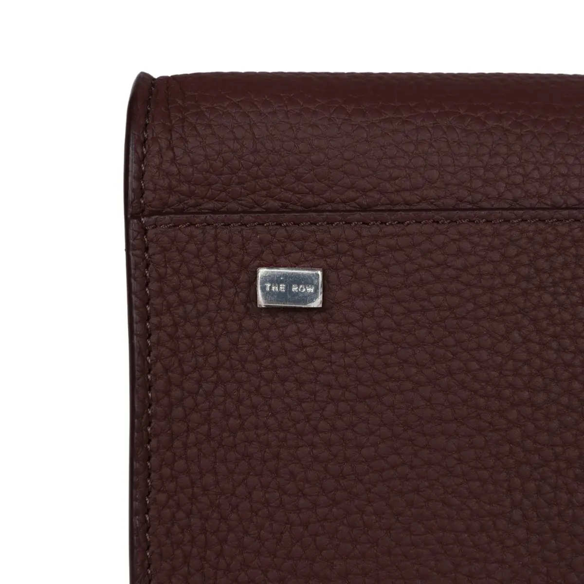 The Row The Row Soft Margaux 10 Bag Jam Grained Calfskin Silver Hardware | Thumbnail 8