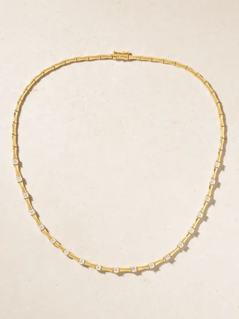 Anita Ko Bamboo 18-karat Gold Diamond Choker | Thumbnail 4 Anita Ko Bamboo 18-karat Gold Diamond Choker | Thumbnail 4