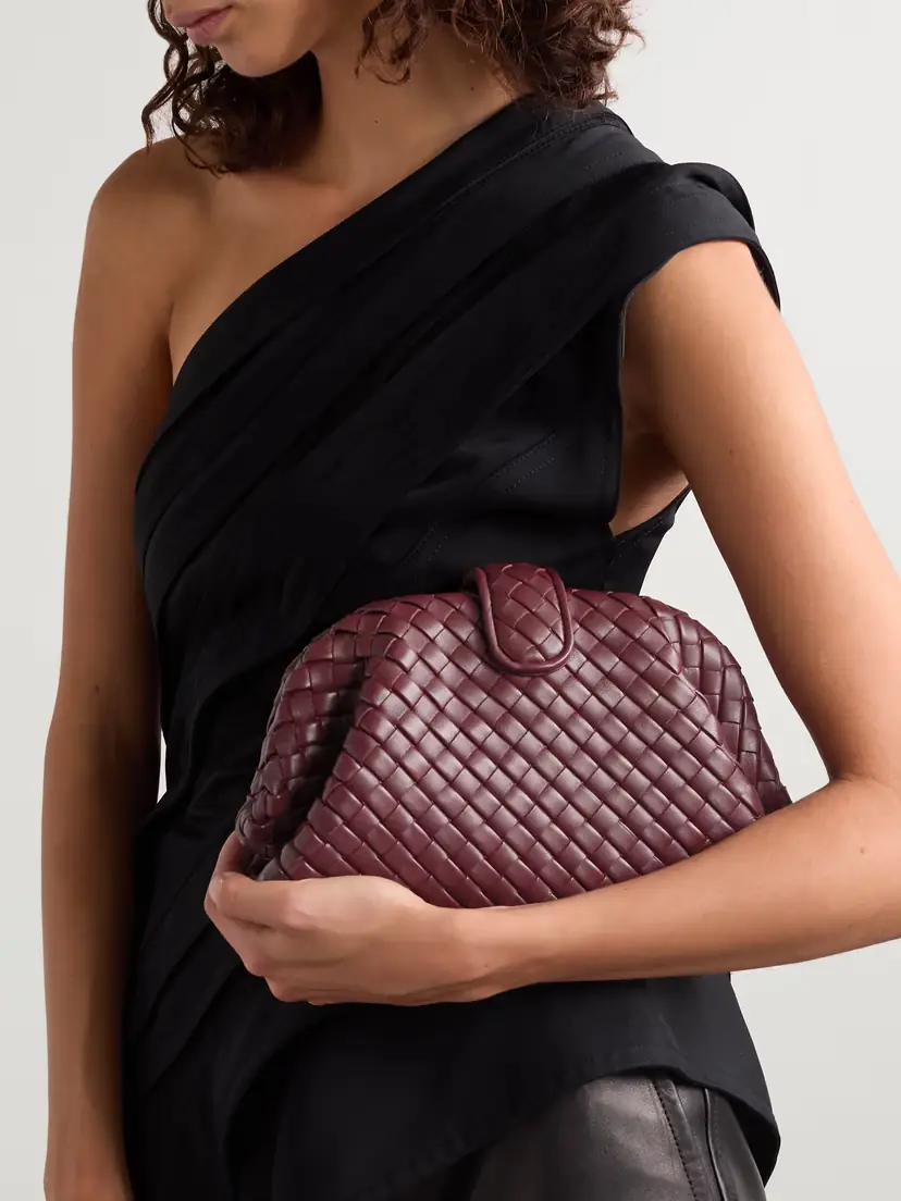 Bottega Veneta Lauren 1980 Small Intrecciato Leather Clutch | Thumbnail 2 Bottega Veneta Lauren 1980 Small Intrecciato Leather Clutch | Thumbnail 2