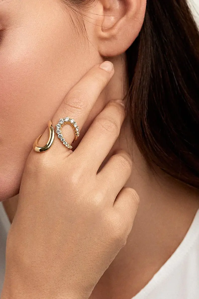 Melissa Kaye Aria Diamond Jane Ring | Thumbnail 2 Melissa Kaye Aria Diamond Jane Ring | Thumbnail 2
