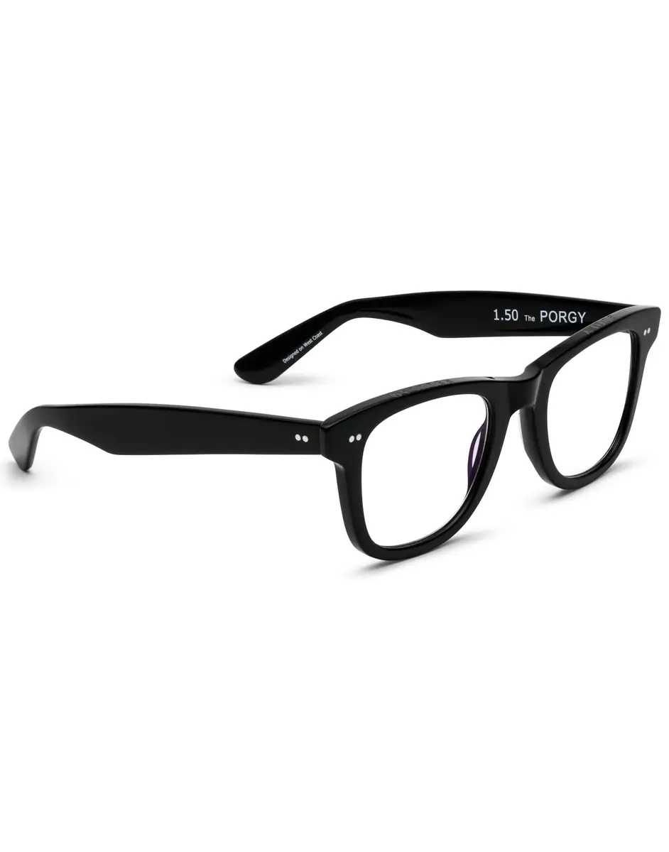 CADDIS Backstage Reading Glasses - Gloss Black | Thumbnail 3 CADDIS Backstage Reading Glasses - Gloss Black | Thumbnail 3