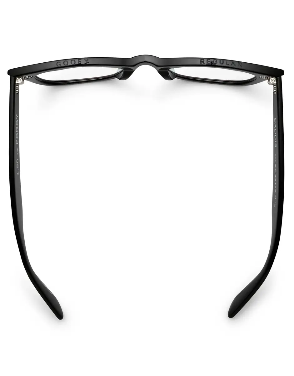 CADDIS Backstage Reading Glasses - Gloss Black | Thumbnail 4 CADDIS Backstage Reading Glasses - Gloss Black | Thumbnail 4