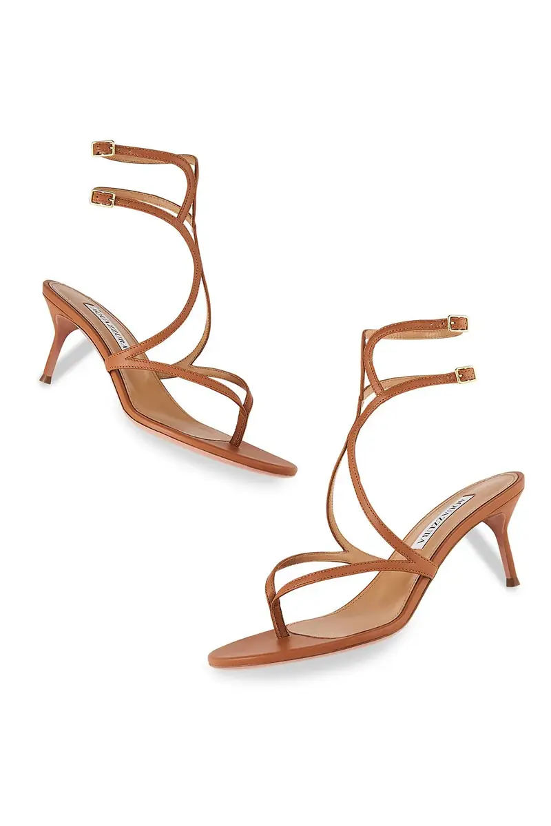 Aquazzura Baia Sandal 65 - Tobacco | Thumbnail 3